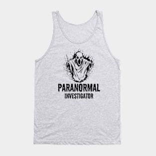 Ghost Paranormal Investigator Tank Top